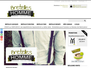 Bretelles Homme