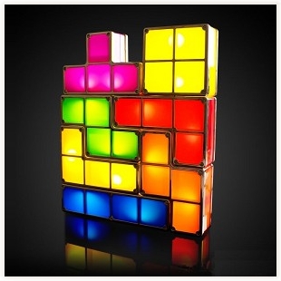 Lampe Tetris